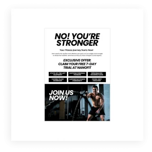NO! YOU'RE STRONGER